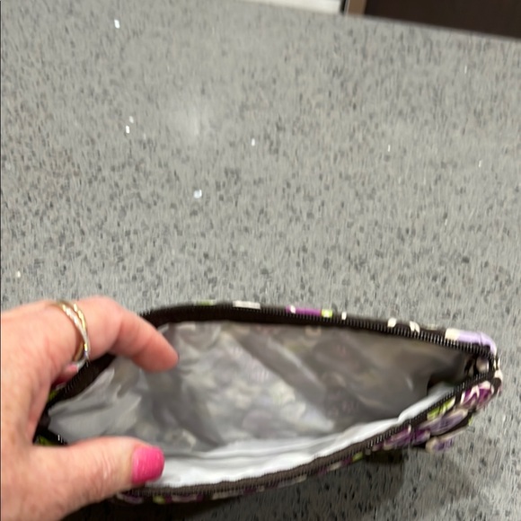 Vibrant Floral Cosmetic Pouch - Picture 3 of 12